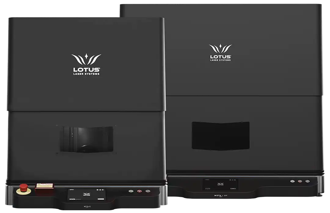 Machines lotus laser META-C et META-XY